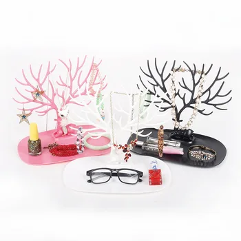 Black White Pink Deer Earrings Necklace Ring Pendant Bracelet Jewelry Cases&Display Stand Tray Tree Storage Jewelry
Black White Pink Deer Earrings Necklace Ring Pendant Bracelet Jewelry Cases&Display Stand Tray Tree Storage Jewelry