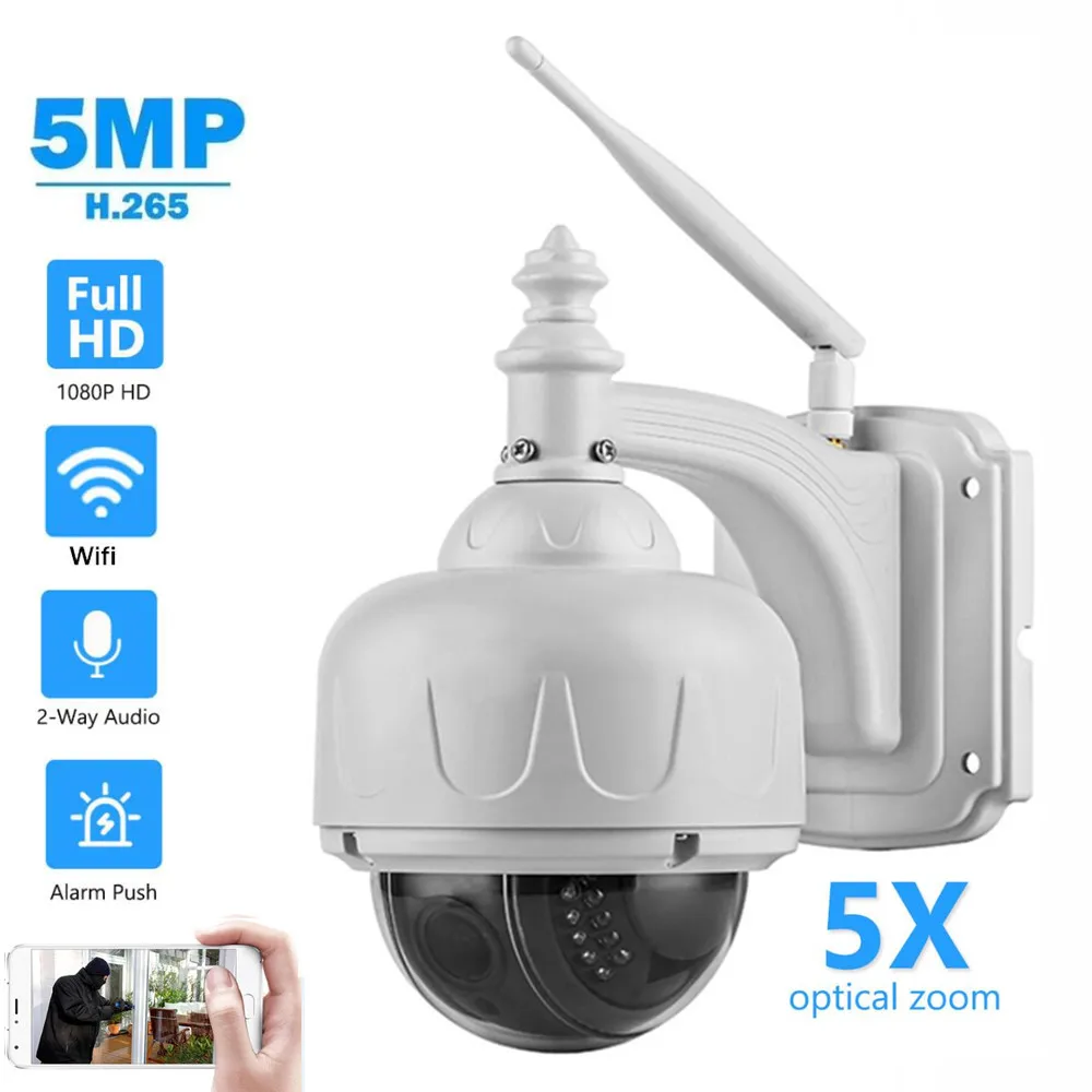 OwlCat Security Camera 2MP 5MP WiFi IP Camera PTZ HD 5X Optical Zoom 128G SD Card Slot Built-in Microphone &Speaker Night vision
OwlCat Security Camera 2MP 5MP WiFi IP Camera PTZ HD 5X Optical Zoom 128G SD Card Slot Built-in Microphone &Speaker Night vision