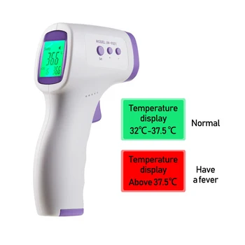 Forehead Thermometer Non Contact Infrared Thermometer Body Temperature Fever Digital Measure Tool for Baby Adult
Forehead Thermometer Non Contact Infrared Thermometer Body Temperature Fever Digital Measure Tool for Baby Adult