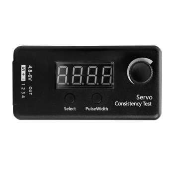 DC 4.8-6V Mini 3 Modes Digital Servo/ESC Consistency Tester Steering Gear Measurement for RC Helicopter Airplane Car Tool
DC 4.8-6V Mini 3 Modes Digital Servo/ESC Consistency Tester Steering Gear Measurement for RC Helicopter Airplane Car Tool
