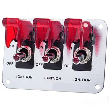 Racing Combination Switch DC12V 20A Car Rocker Combination Switch Panel Kit with Red LED Indicator
Racing Combination Switch DC12V 20A Car Rocker Combination Switch Panel Kit with Red LED Indicator
