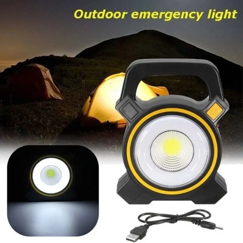 COB LED Work Light USB Rechargeable Handle Lamp Flashlight Torch Powerful USB Solar Work Lamp For Outdoors Camping Light
COB LED Work Light USB Rechargeable Handle Lamp Flashlight Torch Powerful USB Solar Work Lamp For Outdoors Camping Light