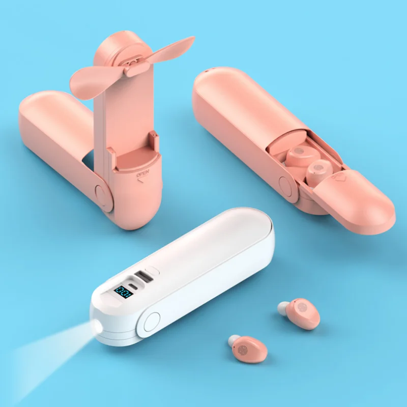 GY Wireless Bluetooth Headset Small Handheld Fan High-End Sports Mini Invisible Binaural High Sound Quality Large Power
GY Wireless Bluetooth Headset Small Handheld Fan High-End Sports Mini Invisible Binaural High Sound Quality Large Power