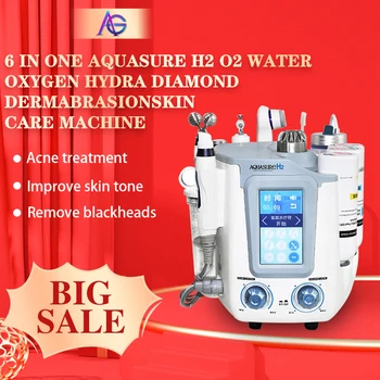 6 in 1 AQUASURE H2 oxygen machine hydrafacial device hydrogen BIO skin lifting and Deep cleansing
6 in 1 AQUASURE H2 oxygen machine hydrafacial device hydrogen BIO skin lifting and Deep cleansing