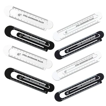 1 Pcs Simple Style 12cm 15cm Length Steel Ruler White Black High Quality Metal Ruler Bookmarks Drawing School Office Supplies
1 Pcs Simple Style 12cm 15cm Length Steel Ruler White Black High Quality Metal Ruler Bookmarks Drawing School Office Supplies