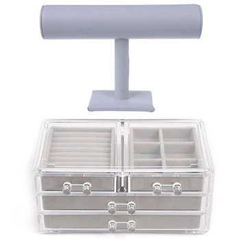 1Pcs Bracelet Jewelry White Display Rack 10X6 Inch & 11Pcs Dustproof Three-Layer Jewelry Storage Display Box
1Pcs Bracelet Jewelry White Display Rack 10X6 Inch & 11Pcs Dustproof Three-Layer Jewelry Storage Display Box