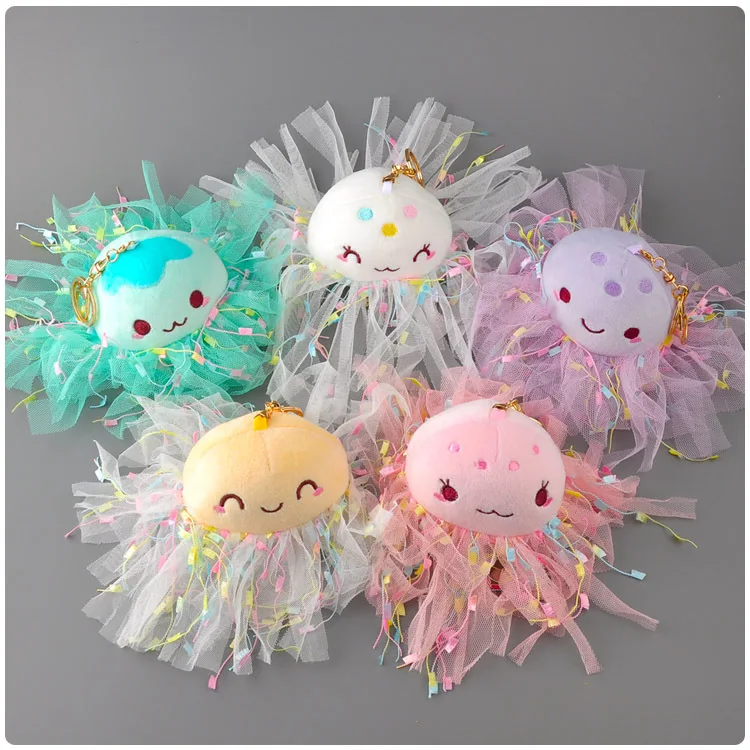 Kawaii Ocean Jellyfish Stuffed Plush Toy Cartoon Underwater World Animal Doll Keychain plush Pendant Kid Gift
Kawaii Ocean Jellyfish Stuffed Plush Toy Cartoon Underwater World Animal Doll Keychain plush Pendant Kid Gift