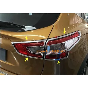Car Styling Rear Tail Back Light Lamp Detector Frame Stick Chrome ABS Cover Trim 4pcs For Nissan Qashqai J11 2016 2017 2018
Car Styling Rear Tail Back Light Lamp Detector Frame Stick Chrome ABS Cover Trim 4pcs For Nissan Qashqai J11 2016 2017 2018