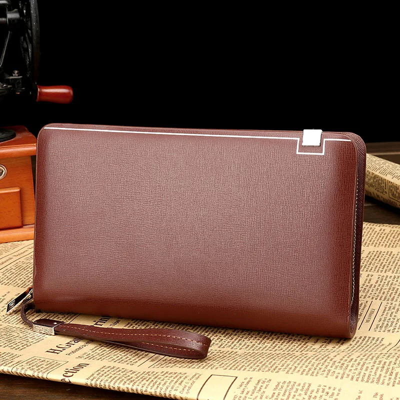 Men Business Clutch Casual Leather Wallet Long Handbag Men's Cowhide Men's Bag Clutch Bag
Men Business Clutch Casual Leather Wallet Long Handbag Men's Cowhide Men's Bag Clutch Bag