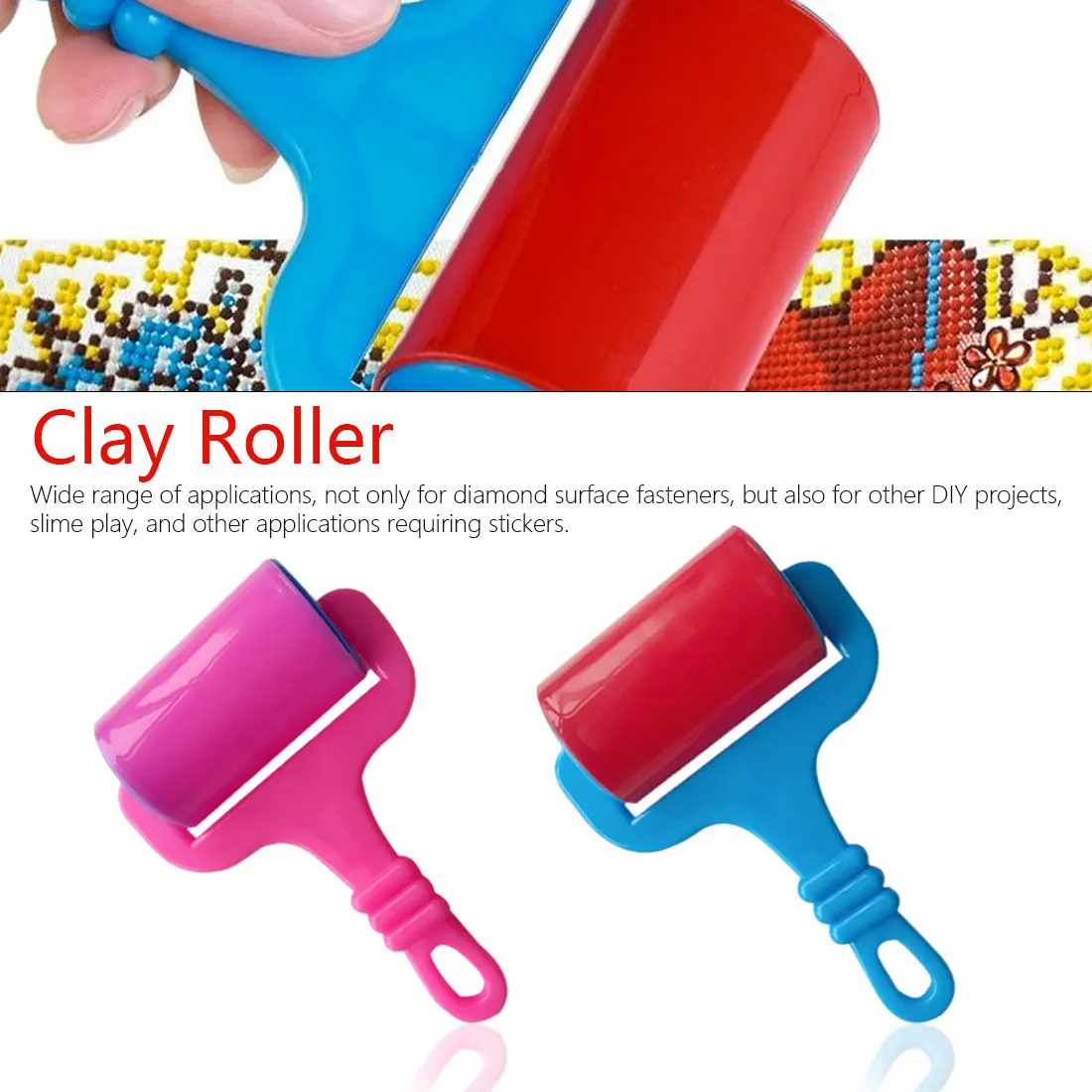 Ultra-light clay roller clay making tools Diamond Painting Tool Plastic Roller Rolling Tool children DIY clay roller
Ultra-light clay roller clay making tools Diamond Painting Tool Plastic Roller Rolling Tool children DIY clay roller