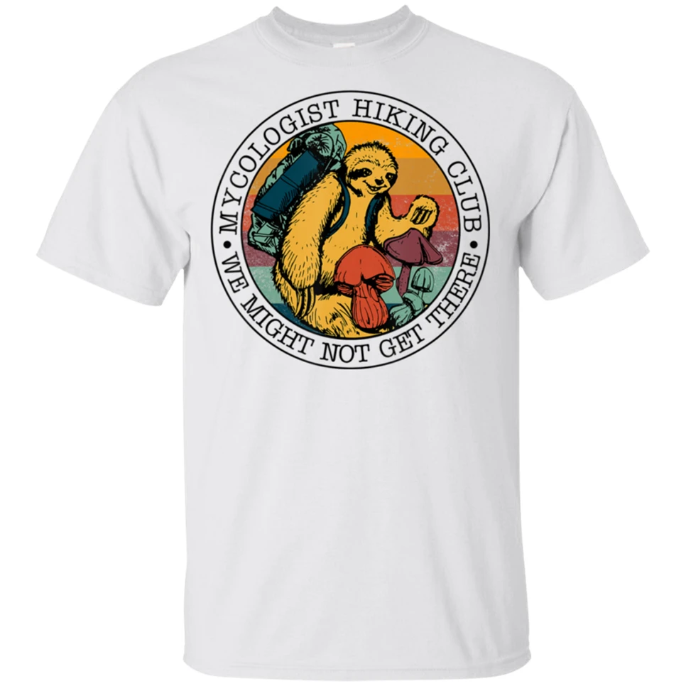 Men'S Mycologist Hiking Club We Might Not Get There Sloth T-Shirt Size M-3Xl Newest Fashion Tee Shirt
Men'S Mycologist Hiking Club We Might Not Get There Sloth T-Shirt Size M-3Xl Newest Fashion Tee Shirt