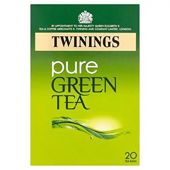 Twinings - Té verde puro - 20 bolsitas - Pack de 2 unidades
Twinings - Té verde puro - 20 bolsitas - Pack de 2 unidades
