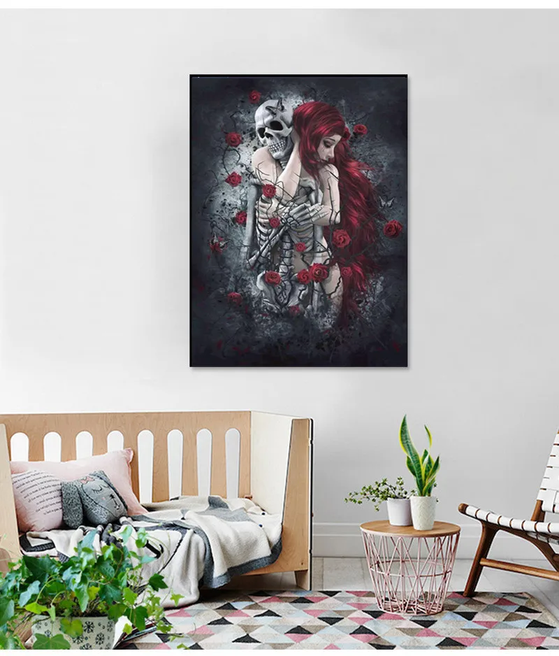 Halloween skull 5d round water diamond painting, diy diamond embroidery, cross stitch, decorative painting
Halloween skull 5d round water diamond painting, diy diamond embroidery, cross stitch, decorative painting