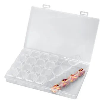 5pcs 28 Grids Storage Boxes For Diamond Painting Accessory Jewelry Box Oraginzer Plastic Box Stitch Tool Casket For Decorations
5pcs 28 Grids Storage Boxes For Diamond Painting Accessory Jewelry Box Oraginzer Plastic Box Stitch Tool Casket For Decorations