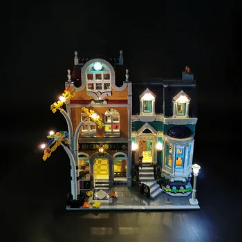 USB LED Lighting Kit for 10270 Bookshop Building Blocks Toy Bricks (Model Not Included) Lighting Set with USB Port
USB LED Lighting Kit for 10270 Bookshop Building Blocks Toy Bricks (Model Not Included) Lighting Set with USB Port