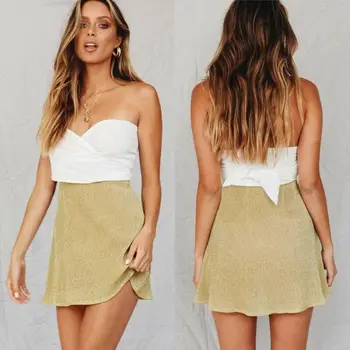 2020 New Arrivals Women Girls Stretch Pleated Skirt High Waist Plain Bodycon Skater 
2020 New Arrivals Women Girls Stretch Pleated Skirt High Waist Plain Bodycon Skater