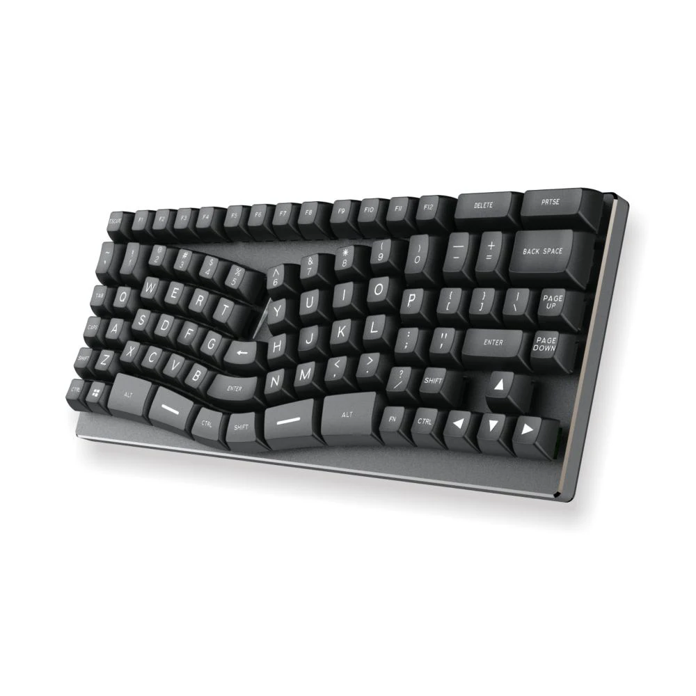 X-Bows Nature Ergonomic SA ABS Double Shot Keycap 86 Key Gateron optical switches RGB backlight Mechanical Keyboard | Компьютеры и