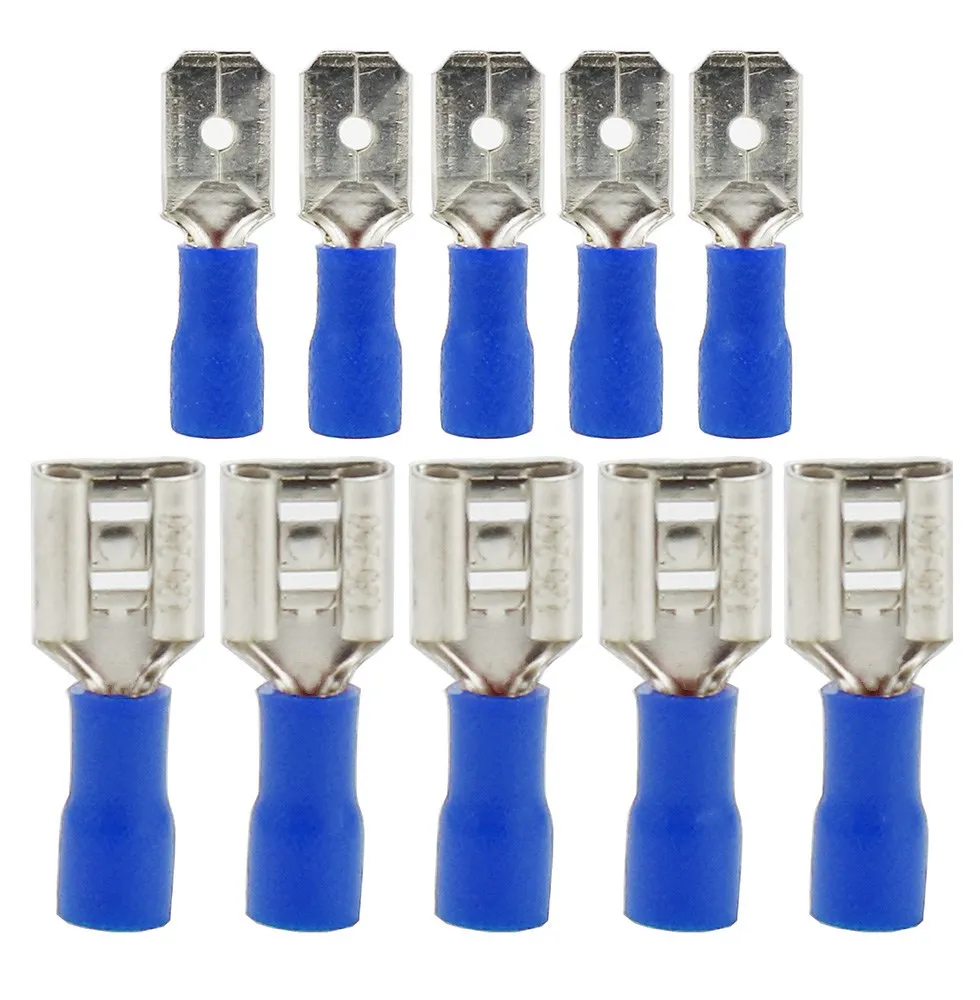 FDD2-250/MDD2-250 Female+Male Female male Insulated Electrical Crimp Terminal for Cable Wire Connector
FDD2-250/MDD2-250 Female+Male Female male Insulated Electrical Crimp Terminal for Cable Wire Connector