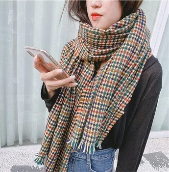 Autumn Winter Women Colorful Cashmere Scarf British Plaid Warm Cashmere Scarves Female Shawls Pashmina Dropshipping 2019
Autumn Winter Women Colorful Cashmere Scarf British Plaid Warm Cashmere Scarves Female Shawls Pashmina Dropshipping 2019