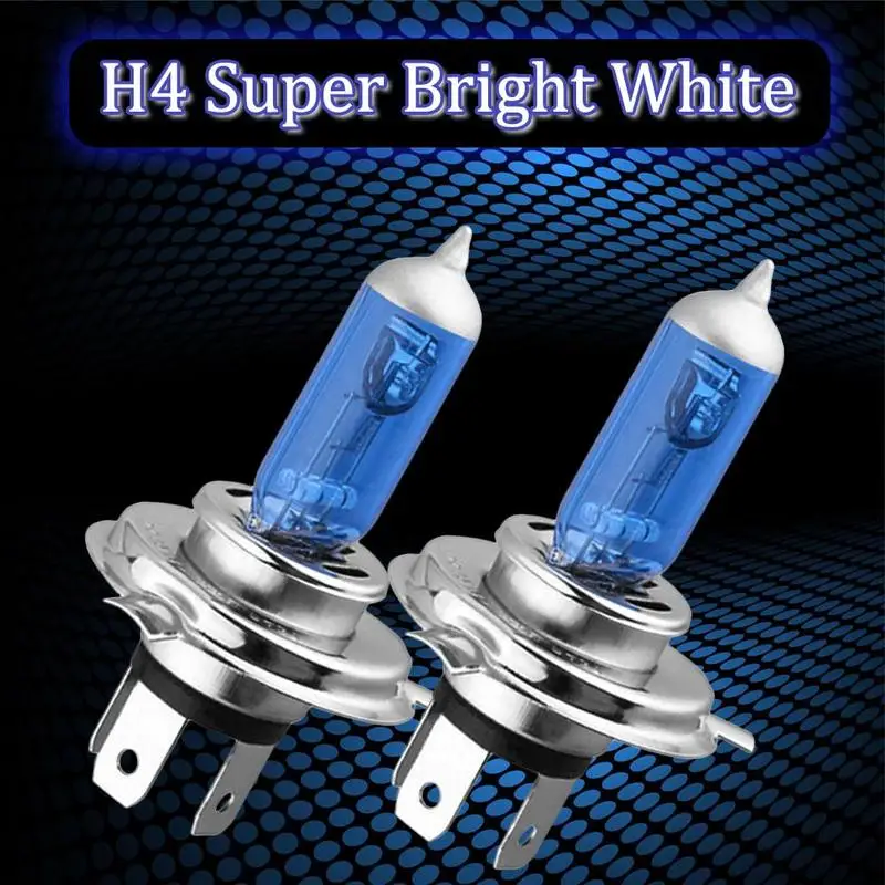 Par 55 W H4 55/60W 4800K Super Blanco Xenon Headlight Bulbs Para Skoda Super Blanco 