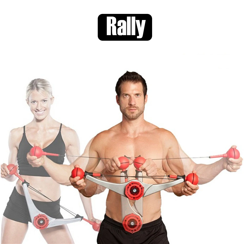 Indoor Fitness Equipment Arms Strengthener Rally chest expander Forearm Training Exerciser Hand Grips Strength
Indoor Fitness Equipment Arms Strengthener Rally chest expander Forearm Training Exerciser Hand Grips Strength
