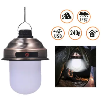 Rechargeable Portable LED Camping Light with 3-level Brightness USB Rechargeable Bulb for Outdoor Camping Hiking Night Fishing
Rechargeable Portable LED Camping Light with 3-level Brightness USB Rechargeable Bulb for Outdoor Camping Hiking Night Fishing