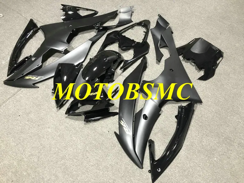 Комплект обтекателей под давлением для YZFR6 2008 2010 2015 YZF R6 08 09 10 15 YZF600 ABS черный