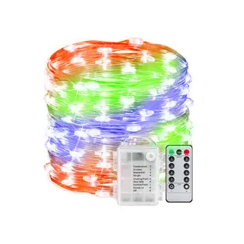 BRELONG 10M 100LED 5M 50LED copper wire remote control string light multi-function waterproof holiday light string
BRELONG 10M 100LED 5M 50LED copper wire remote control string light multi-function waterproof holiday light string