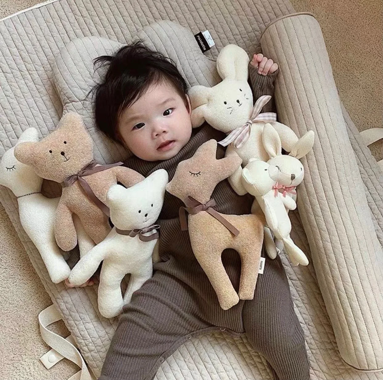 Ins Nordic Style Cartoon Plush Toy Cute Soft Stuffed Animal Baby Comfort Doll Calf Bear Deer Mouse Doll Children's Holiday Gift
Ins Nordic Style Cartoon Plush Toy Cute Soft Stuffed Animal Baby Comfort Doll Calf Bear Deer Mouse Doll Children's Holiday Gift