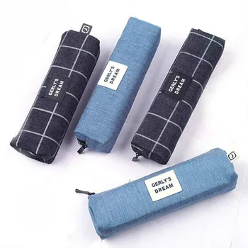 Canvas Solid Color Pencil Case For Girls Boys School Grid Concise Cute Kawaii Pencil Bag Box Pouch Office Students Kids Supplies
Canvas Solid Color Pencil Case For Girls Boys School Grid Concise Cute Kawaii Pencil Bag Box Pouch Office Students Kids Supplies