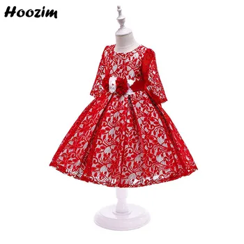 Luxury Princess Lace Elbow Sleeve Evening And Wedding Dresses Girls 4-10 Years Red Applique Back Zipper Pageant Party Dress Kids
Luxury Princess Lace Elbow Sleeve Evening And Wedding Dresses Girls 4-10 Years Red Applique Back Zipper Pageant Party Dress Kids