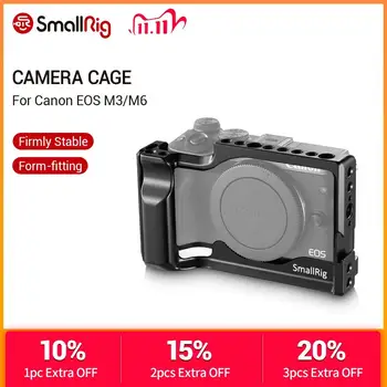 SmallRig For Canon EOS M3 and M6 Cage With Cold Shoe+NATO Rail+Built-in Arca Swiss QR Plate -2130
SmallRig For Canon EOS M3 and M6 Cage With Cold Shoe+NATO Rail+Built-in Arca Swiss QR Plate -2130