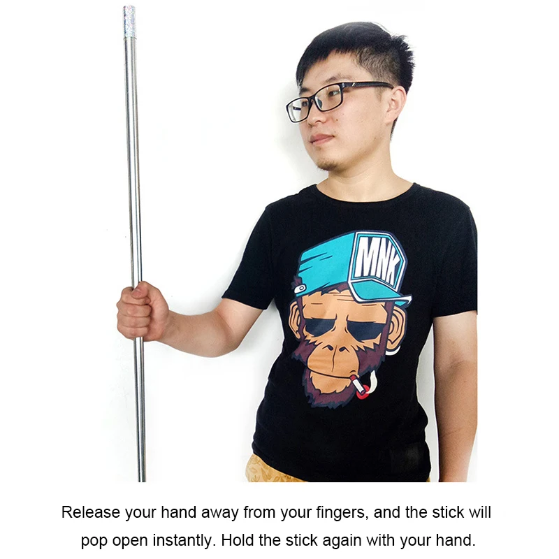 1pc 110cm Length Appearing Cane Silver Cudgel Metal Magic Stick Professional Magician Magic Tricks Stage Magic Stick Magic Cane
1pc 110cm Length Appearing Cane Silver Cudgel Metal Magic Stick Professional Magician Magic Tricks Stage Magic Stick Magic Cane