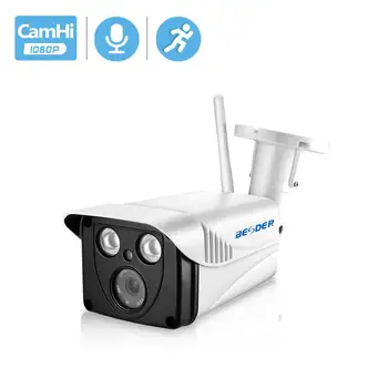 BESDER Outdoor Bullet WiFi IP Cameras 1080P IR Night Vision Security IP Camera Wireless With P2P ONVIF RTSP Audio SD Card Slot
BESDER Outdoor Bullet WiFi IP Cameras 1080P IR Night Vision Security IP Camera Wireless With P2P ONVIF RTSP Audio SD Card Slot