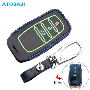 Luminous Leather Car Key Case For Toyota Auris Corolla Land Cruiser Prado 150 Avensis Remote Fob Protector Cover Accessories
Luminous Leather Car Key Case For Toyota Auris Corolla Land Cruiser Prado 150 Avensis Remote Fob Protector Cover Accessories