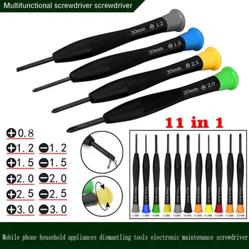 11pcs Cross Head Screwdriver Set Magnetic Screw Driver Smartphone Repair Tool Set
11pcs Cross Head Screwdriver Set Magnetic Screw Driver Smartphone Repair Tool Set