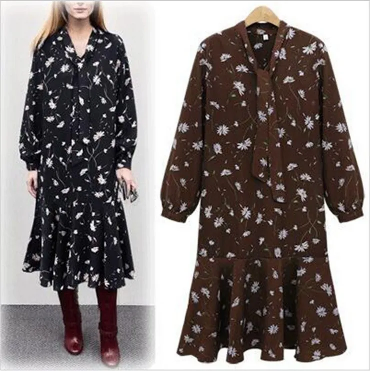 2017 Spring New Style Europe And America Large Size Floral Printed Dress Large GIRL'S Large Size Dress
2017 Spring New Style Europe And America Large Size Floral Printed Dress Large GIRL'S Large Size Dress