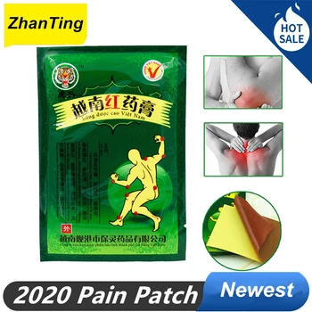 

Vietnam Red Tiger Balm Plaster Muscular Pain Stiff Shoulders Pain Relieving Patch Relief Tiger Balm Plaster