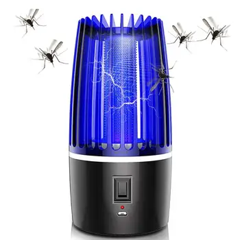 USB Electric Photocatalysis Mute Mosquito Insect Bug Zapper Trap Killer LED Lamp Mute Low Power Consumption Mosquito Killer Lamp
USB Electric Photocatalysis Mute Mosquito Insect Bug Zapper Trap Killer LED Lamp Mute Low Power Consumption Mosquito Killer Lamp