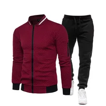 Autumn Winter Men's Tracksuit Suit Baseball Uniform Sweatpant Set Men Sportswear Running Baseball Jacket Hiphop Streetwear
Autumn Winter Men's Tracksuit Suit Baseball Uniform Sweatpant Set Men Sportswear Running Baseball Jacket Hiphop Streetwear