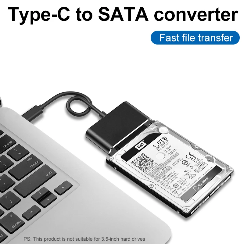 USB C SATA 3 Cable Sata to USB C Adapter Up to 6 Gbps Support 2.5 Inches External HDD SSD Hard Drive 22 Pin Sata III Cable
USB C SATA 3 Cable Sata to USB C Adapter Up to 6 Gbps Support 2.5 Inches External HDD SSD Hard Drive 22 Pin Sata III Cable