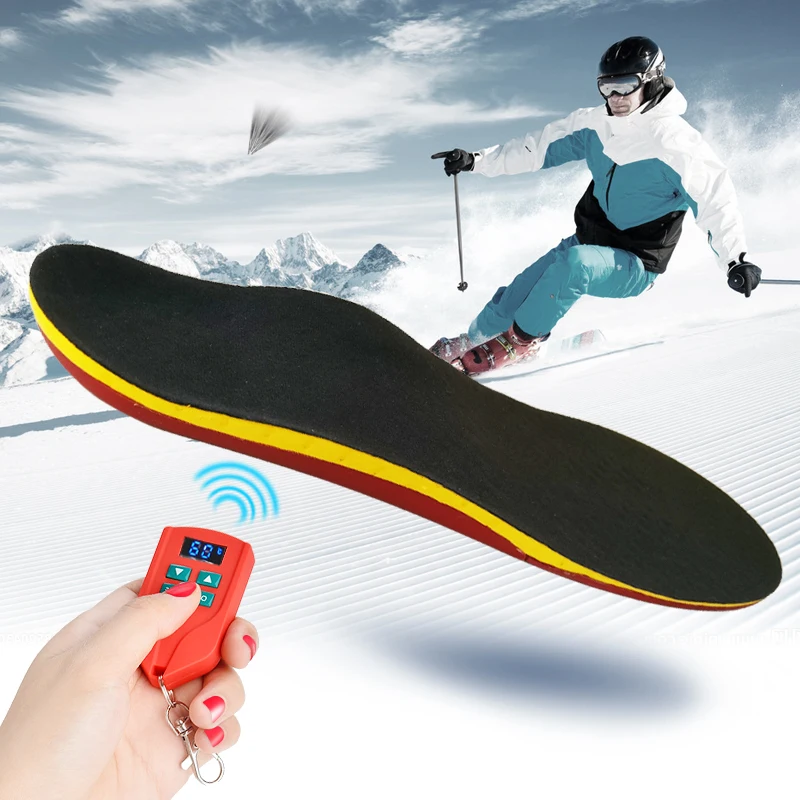 Heated Insoles Foot Warmers USB Rechargeable Battery 2000mAh Wireless Remote Control for Winter Adventures Hunting Hiking Skiing
Heated Insoles Foot Warmers USB Rechargeable Battery 2000mAh Wireless Remote Control for Winter Adventures Hunting Hiking Skiing