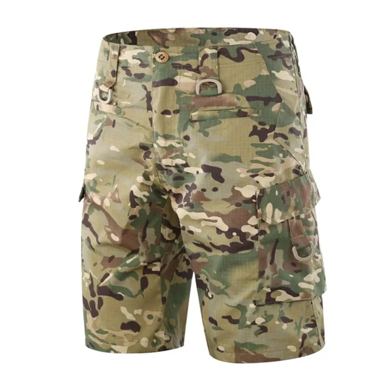 

ESDY Tactical Shorts Outdoor Hunting Camping Quick Dry Short Trousers Male Military Multi Pocket Casual Camouflage Half Pants