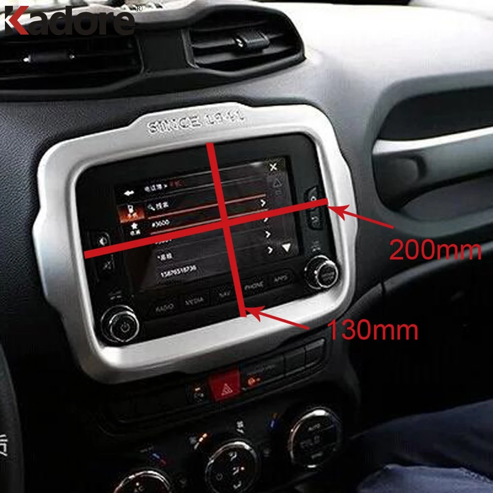 For Jeep Renegade 2014-2018 2019 Car Styling Center Control Adjust Button Panel Decorative Strip Cover Trim Auto Accessories
For Jeep Renegade 2014-2018 2019 Car Styling Center Control Adjust Button Panel Decorative Strip Cover Trim Auto Accessories