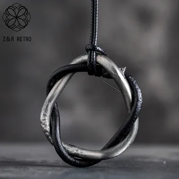 Twisted Simple Vintage Geometric Handmade Long Chain Suspension Necklace Jewelry For Women's Christmas Rope Pendants Wholesale
Twisted Simple Vintage Geometric Handmade Long Chain Suspension Necklace Jewelry For Women's Christmas Rope Pendants Wholesale