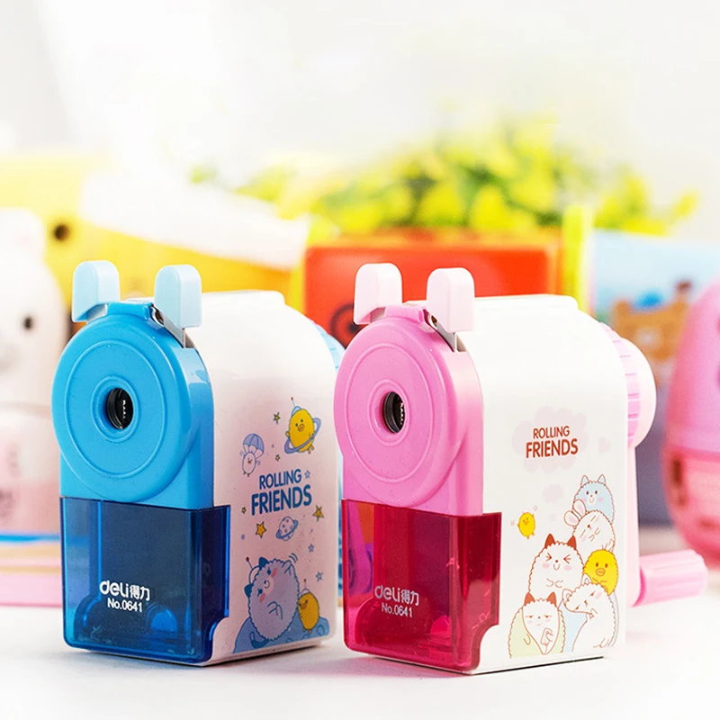 Hand Crank Mechanical Accessory Sharpener Creative Student Cartoon Print Pencil Sharpener for Kids School Supply K1296 E
Hand Crank Mechanical Accessory Sharpener Creative Student Cartoon Print Pencil Sharpener for Kids School Supply K1296 E