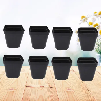 50pcs Plastic Square Flower Pot Cute Mini Decorative Flower Pots Planters Creative Succulents Nursery Floral Holder Organizer Ga
50pcs Plastic Square Flower Pot Cute Mini Decorative Flower Pots Planters Creative Succulents Nursery Floral Holder Organizer Ga
