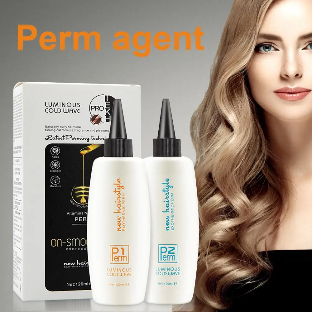 Description Picture 4 of itemOrganic Digital Permanent Wave Curl Curly Perm Cream Liquid Cold Wave Hair Perm Lotion Solution For Resistant To Natural Hair