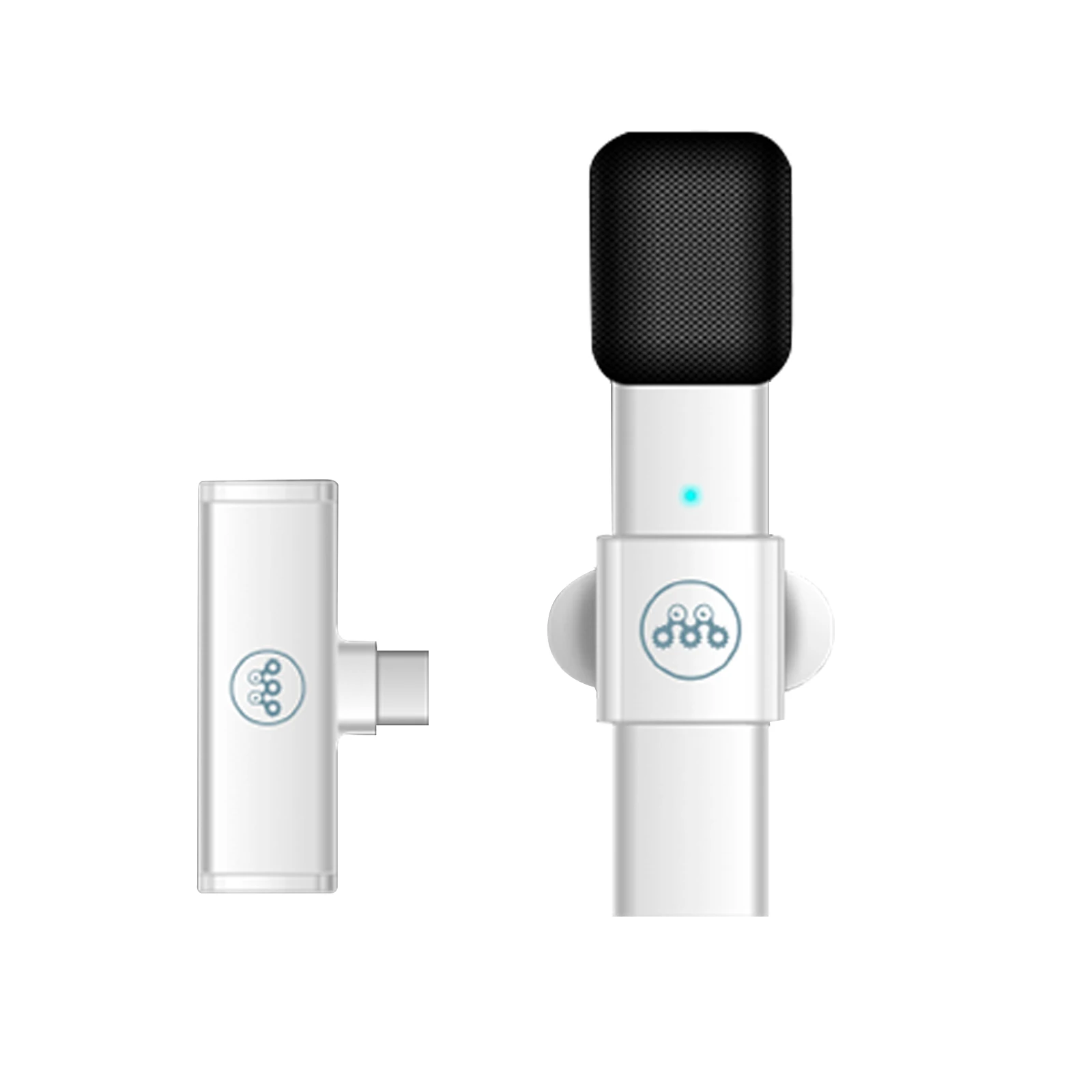 Беспроводной петличный микрофон с USB-кабелем и сумкой для хранения | Электроника