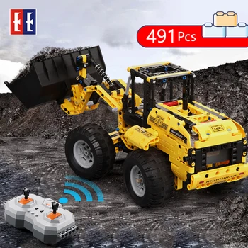 CaDA Technic Series City Engineering Machine RC Wheel Loader Bulldozer lepining Building Blocks Sets Trucks Bricks Toy
CaDA Technic Series City Engineering Machine RC Wheel Loader Bulldozer lepining Building Blocks Sets Trucks Bricks Toy